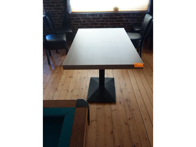 4x houten tafel - afbeelding 3 van  3