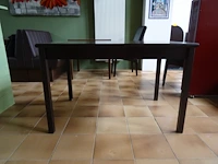 4x houten tafel - afbeelding 1 van  3