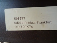 4x houten tafel - afbeelding 3 van  3