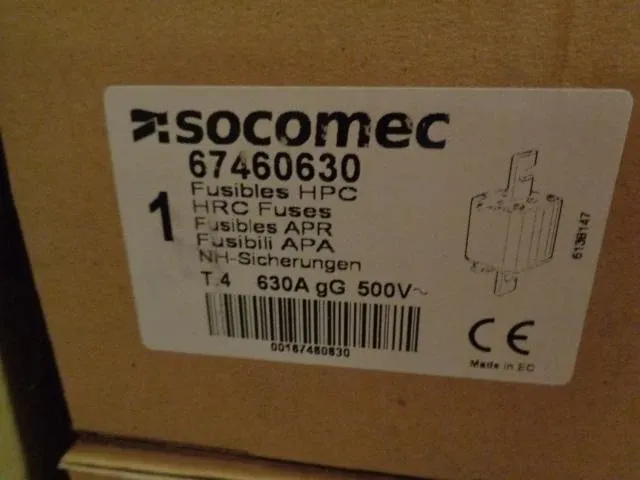 4x hov zekering socomec - afbeelding 3 van  3