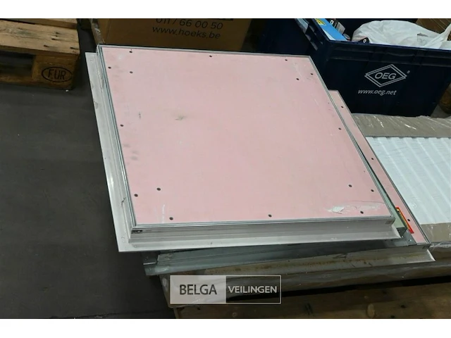 4x inspectieluik gyproc 60x60 cm prolock-steel - afbeelding 2 van  2