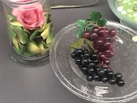 4x items glas met inhoud - afbeelding 2 van  3