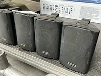 4x jb systems k30 speaker voorzien van wandbeugel - afbeelding 3 van  3