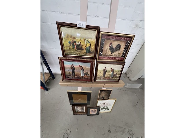 4x kader en 6x schilderij - afbeelding 3 van  11