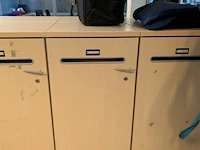 4x kast met brievenbusdeur - afbeelding 1 van  1