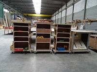 4x kast op wielen - afbeelding 1 van  7