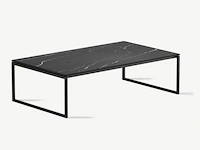 4x keramische salontafelblad rectangular nero - 700x1200mm - afbeelding 1 van  3