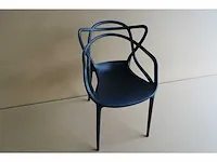 4x kiki zwart design tuinstoelen - afbeelding 3 van  8