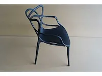 4x kiki zwart design tuinstoelen - afbeelding 4 van  8