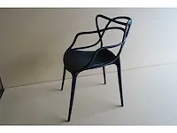 4x kiki zwart design tuinstoelen - afbeelding 5 van  8