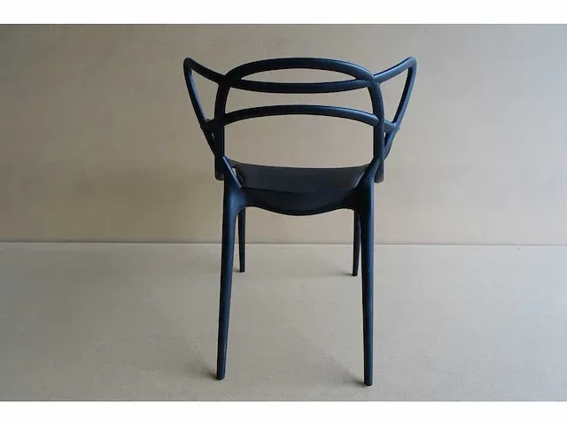 4x kiki zwart design tuinstoelen - afbeelding 6 van  8