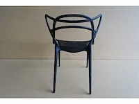 4x kiki zwart design tuinstoelen - afbeelding 6 van  8