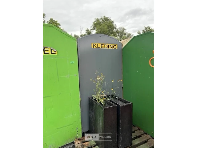 4x kledingcontainers - afbeelding 1 van  2