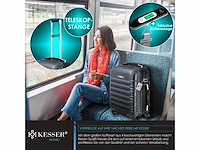 4x koffer, reiskofferset, trolleykoffer, incl. bagageweegschaal + bagagelabel - afbeelding 3 van  8