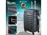 4x koffer, reiskofferset, trolleykoffer, incl. bagageweegschaal + bagagelabel - afbeelding 8 van  8