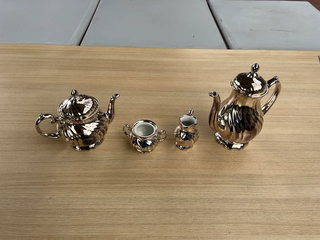 4x koffie/theepotten - afbeelding 1 van  6