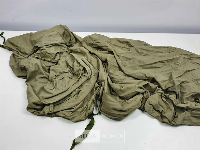 (4x) koninklijke landmacht lakenzak voor slaapzak khaki/groen - afbeelding 2 van  4