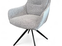 4x kuipstoel bouclé met terugdraai functie - afbeelding 1 van  1