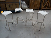 4x kunststof design barstoel konstantin grcic - afbeelding 1 van  5