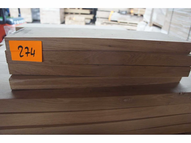 4x legbord eik 50cm - afbeelding 1 van  4