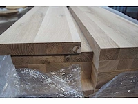 4x massief eiken legborden 60cm - afbeelding 1 van  4