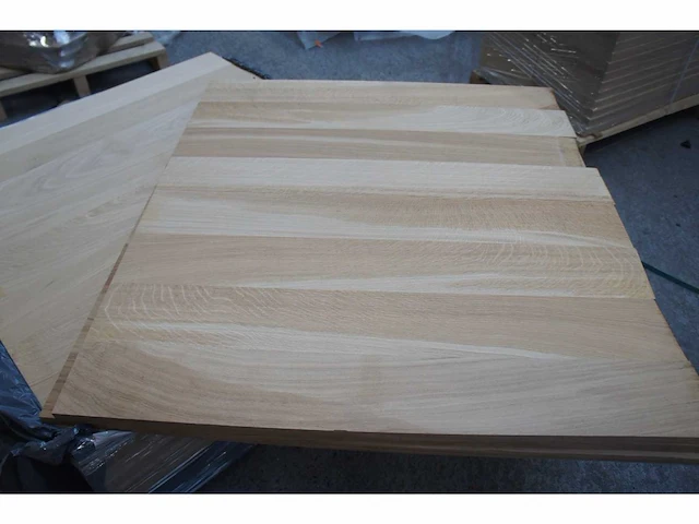 4x massief eiken tegentrede 21mm - afbeelding 1 van  8