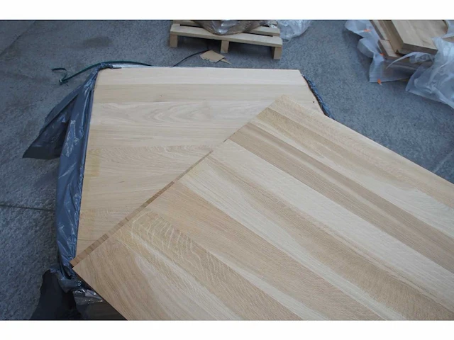4x massief eiken tegentrede 21mm - afbeelding 2 van  8