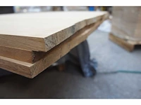 4x massief eiken tegentrede 21mm - afbeelding 4 van  8