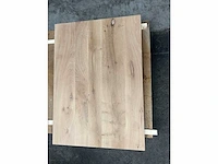 4x massief eiken traptreden 33mm - afbeelding 1 van  3