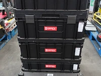 4x materiaalkoffer op onderstel - afbeelding 1 van  7