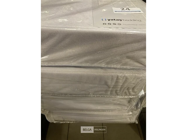 4x matrasbeschermers wit waterproof 100x200 - afbeelding 1 van  3