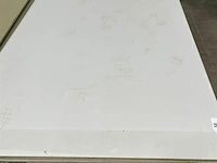 4x mdf platen wit geverfd - afbeelding 2 van  2