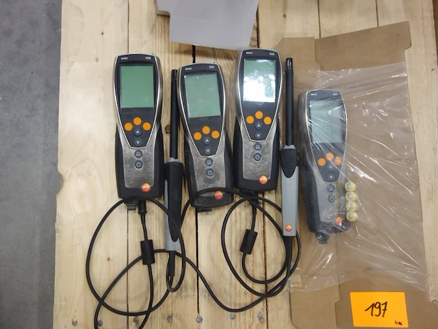4x meettoestel testo - afbeelding 1 van  3