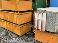 4x metalen bakken - afbeelding 2 van  2