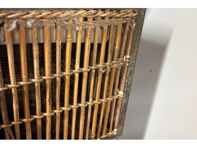 4x metalen bamboe wastrolleykar - afbeelding 2 van  4