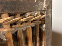 4x metalen bamboe wastrolleykar - afbeelding 3 van  4