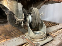 4x metalen bamboe wastrolleykar - afbeelding 4 van  4