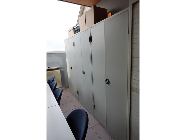 4x metalen dossierkast - afbeelding 1 van  2