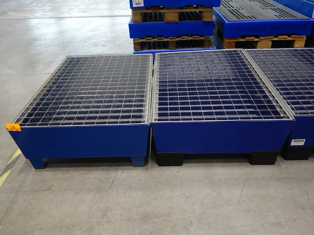 4x metalen lekbak denios + galva rooster - afbeelding 1 van  4