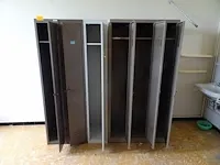 4x metalen locker - afbeelding 2 van  4