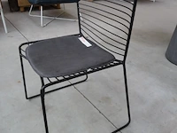 4x metalen stoel pr living - afbeelding 3 van  5