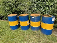 4x metalen ton(210l) - afbeelding 1 van  3