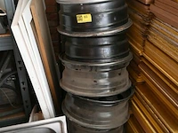 4x metalen velg - afbeelding 1 van  4