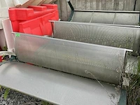 4x metalen zitbanken - afbeelding 2 van  2
