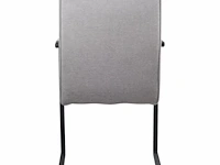 4x moderne eetkamerstoel grijs adam-17 - afbeelding 5 van  5