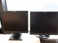 4x monitor lenovo - afbeelding 2 van  3