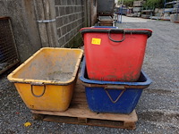 4x mortelbak - afbeelding 1 van  4