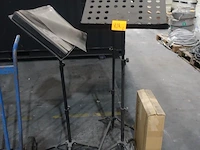 4x music stand - afbeelding 1 van  1