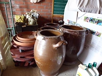 4x oude kruik en 4x plantenrollers - afbeelding 3 van  3