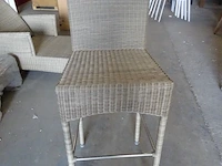 4x outdoor barstoel diphano - afbeelding 1 van  5